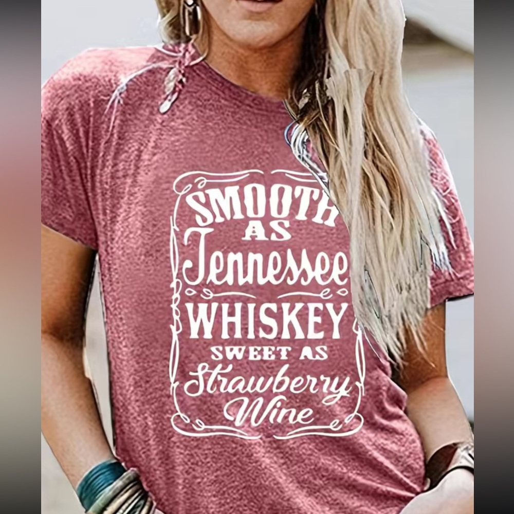 Smooth As Tennessee Whiskey T-Shirt
